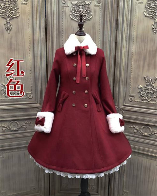 AH Europe Winter Lolita Long Coat -Pre-order Closed