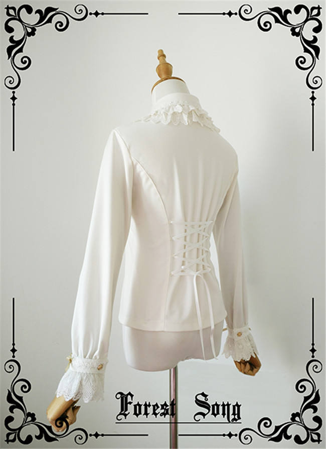 Winter Venus~ Winter Thick Lolita Blouse -Pre-order Closed