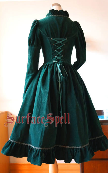 Surface Spell Judgement Day Embroidery Gothic Lolita OP Dress
