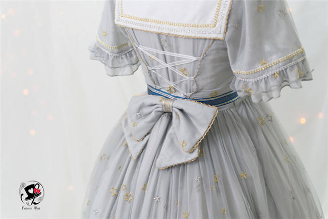 Planetesimals~ Summer Embroidery Lolita OP Dress -Pre-order Closed