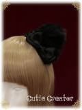 Cutie Creator ~Black Cat~ Cat Ears Bow Lolita Hairclip