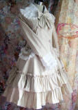 Autumn Lace Ruffles A-line Lolita Jacket