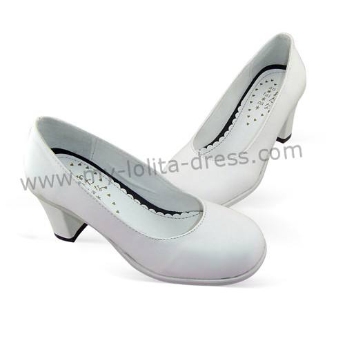 Ladies Summer Lolita Shoes Black
