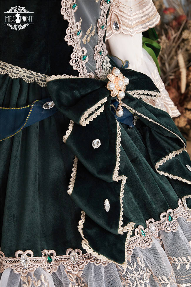 Miss Point ~Masked Ball Luxury Details Lolita OP Fullset