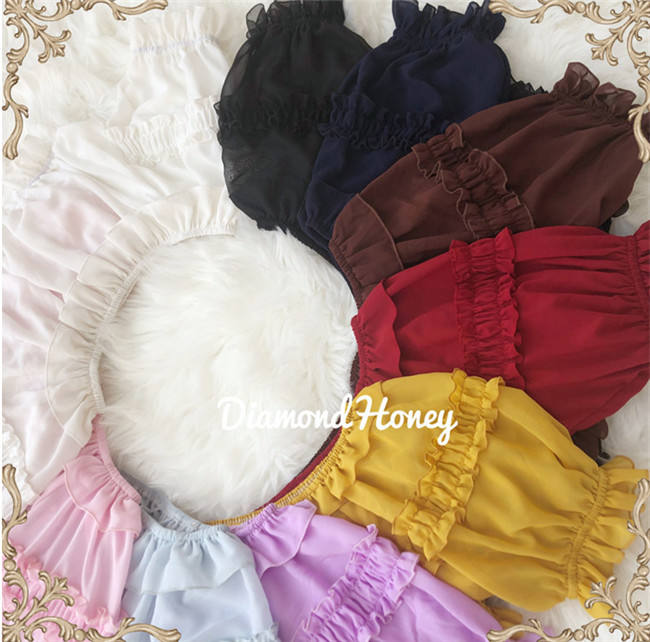 2018 Sweet Chiffon Lolita Blouse -out