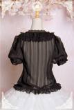Detachable Set-in Hime Sleeves Chiffon Lolita Blouse -out
