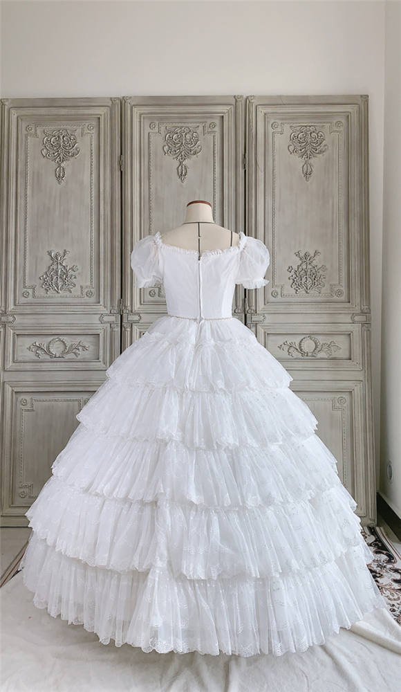 Moon Lover ~ Elegant Lolita OP Bridal Design -Pre-order