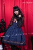 Chess Story Mon Cher Professeur College Style Lolita Jumper Dress -out