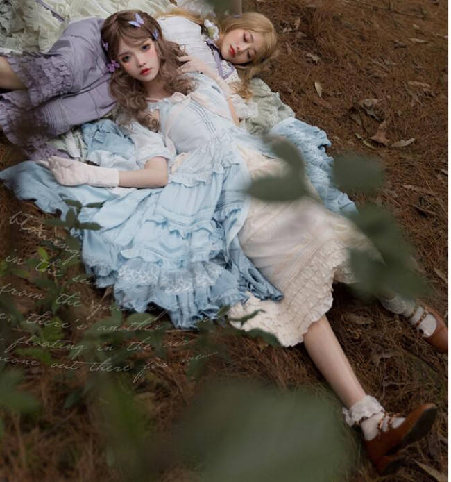 Icing Utopic~Hear the Wind Sing- JSK -Green Size XL In Stock