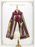 The Wizard of Oz~Jaquard Vintage Lolita Coat&Fur Collar