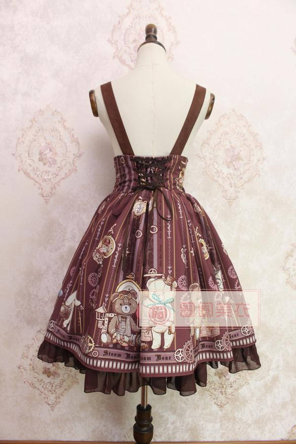 Alice Girl~ Steampunk Bear&Gear~ Lolita Salopette