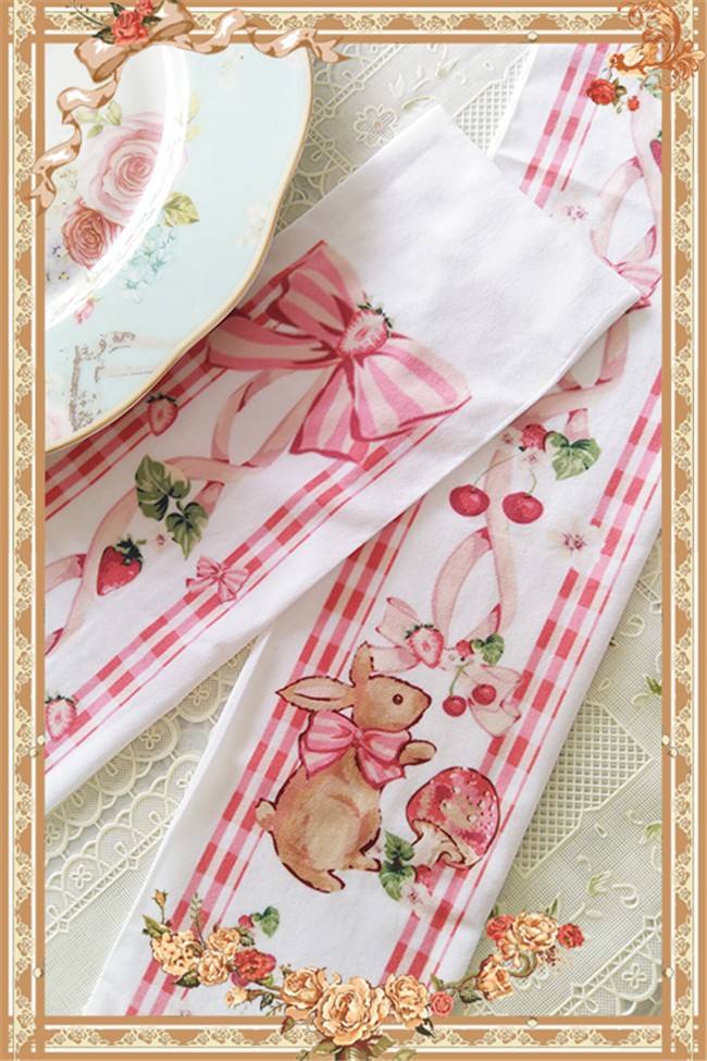 Infanta***  The Picnic Rabbit*** Lolita Knee-High Socks - In Stock