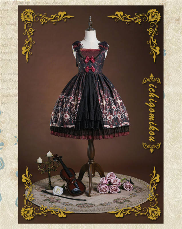 IchigoMiko Eden Gems Lolita Jumper Dress