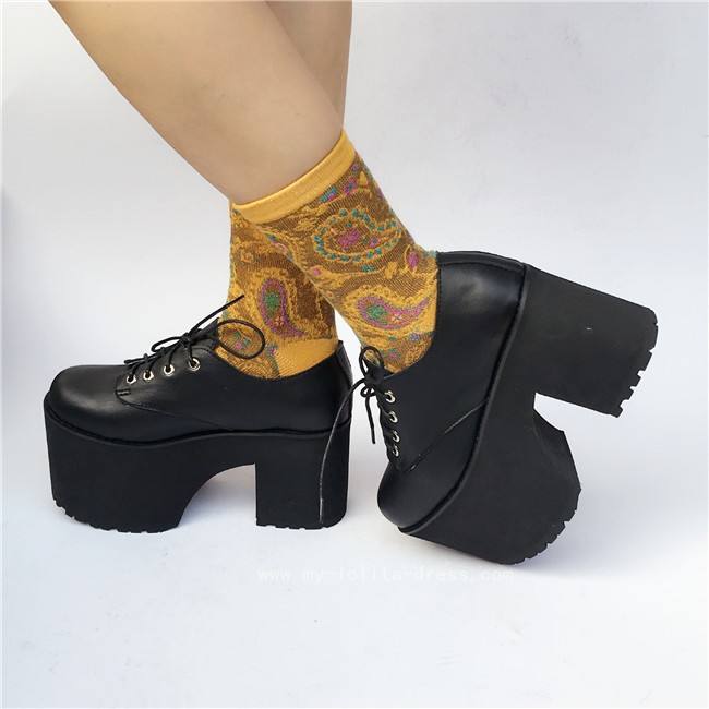 White High Platform Lolita Shoes