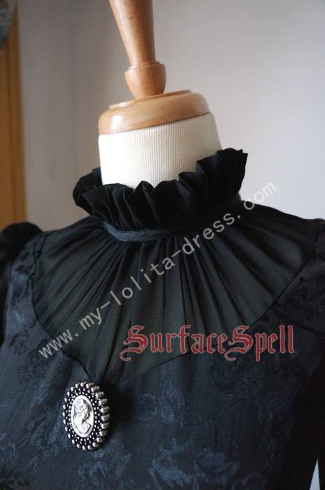 Surface Spell Gothic Middle Sleeves Dark Prints Lolita Dress