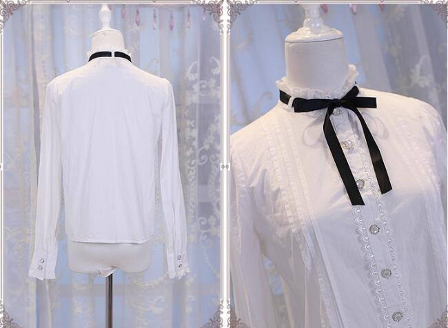 Magic Music School~ Bass Embroidery Lolita Blouse