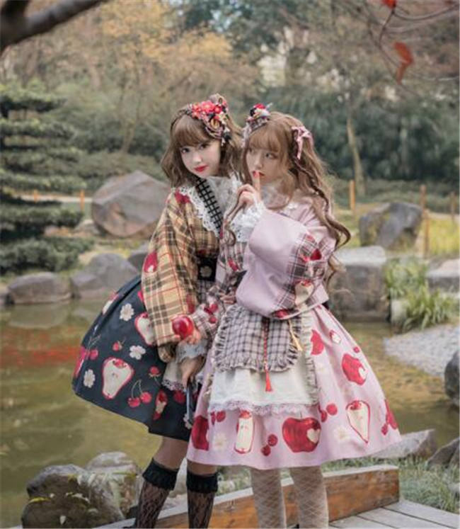 Grove Deer~ Chinese Pear Crabapple Series Lolita Dress -Pre-order Closed