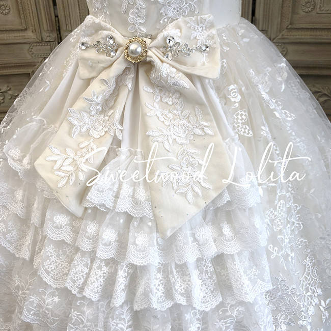 Secret Garden In Midsummer ~Elegant Lolita Bridal Dress -Ready MADE