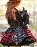 Country Lolita Flowers Cotton Dress3 Colors