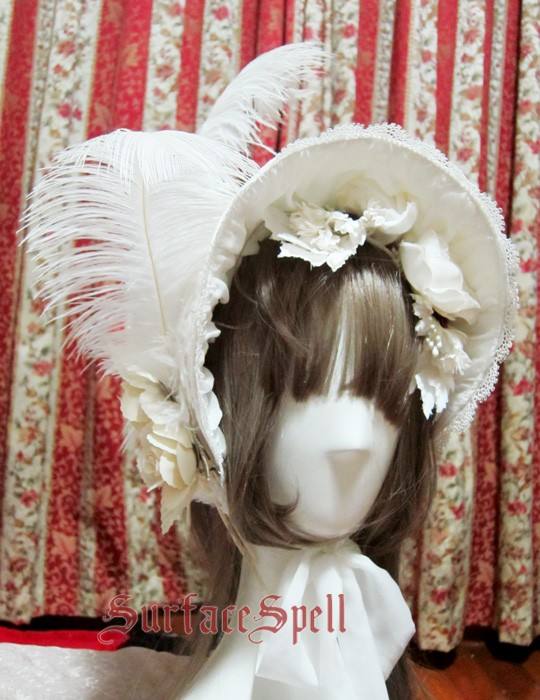 Surface Spell Gothic Solid Obscure Half Bonnet