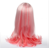 Super Sonico 60cm Light Coral Silvery Lolita Wig off