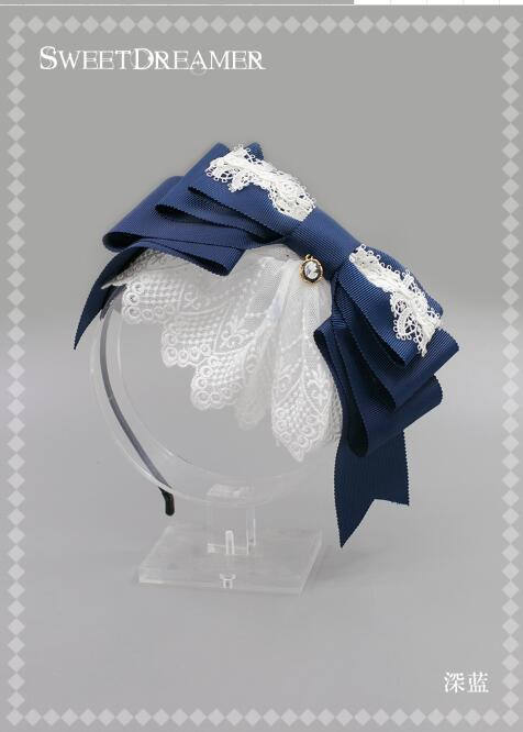 Cutie Creator  - Maiden's Prayer- Bow Lace Lolita Headbow