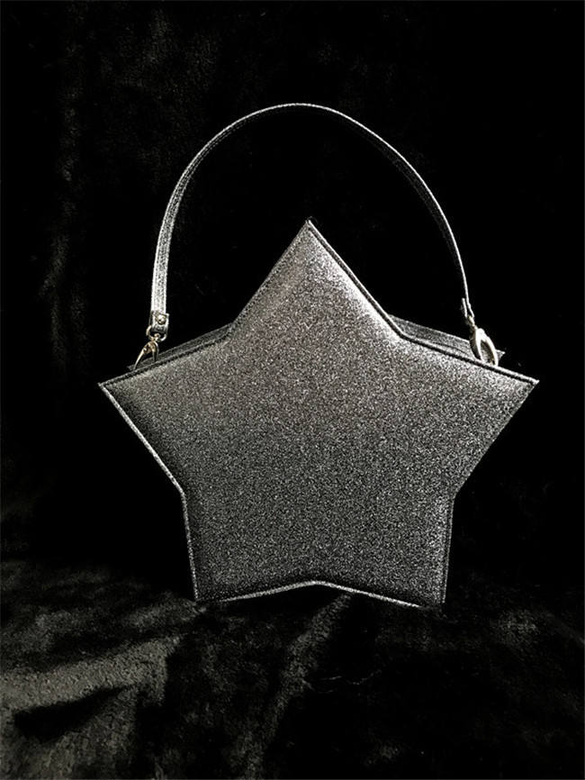 Sweet  Night Sky Five-pointed Star Lolita Bag - 2 Ways