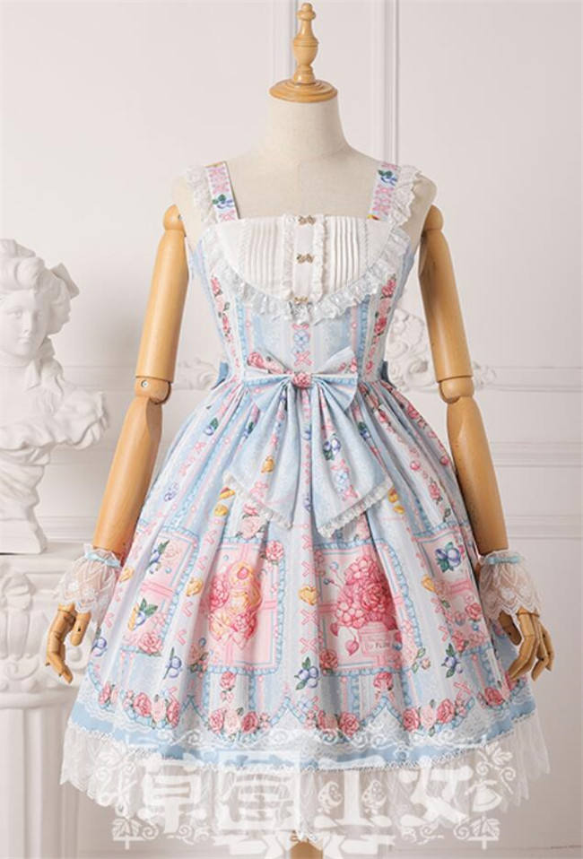 Strawbery Witch ~Blueberry Fruit~ Lolita JSK