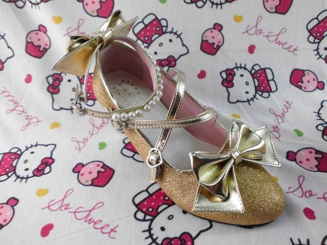 Antaina Tea Party Glitter Lolita Shoes