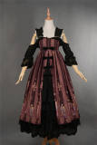 Byzantium~ Elegant Lolita JSK Dress with Front Open Design