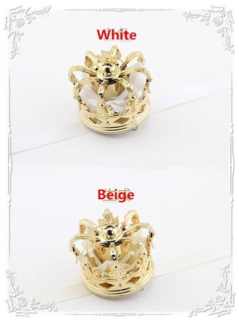 Sweet Dreamer Gold/Silver Rose Little Crown Lolita Headdress