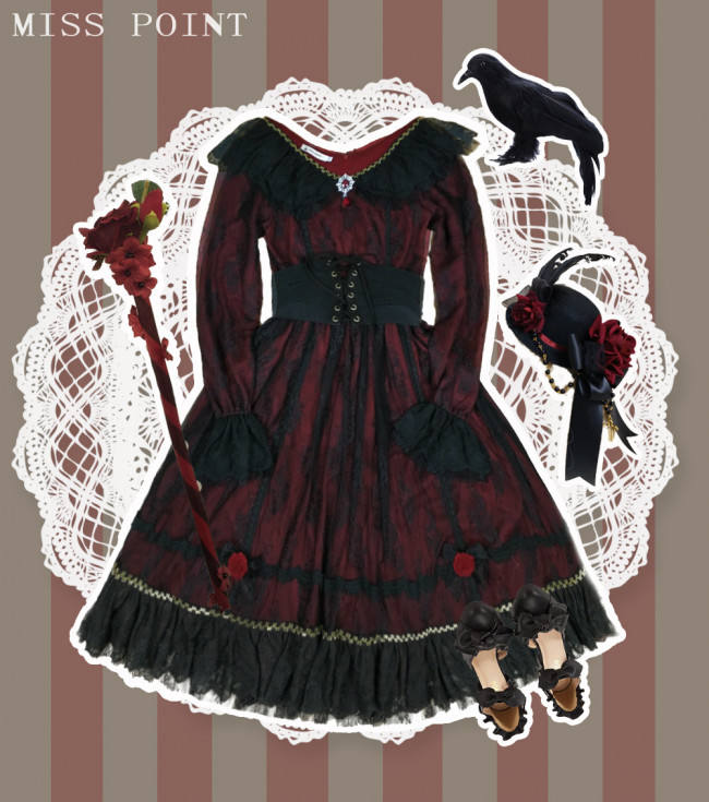 Sunset Maiden~ Gothic Classci Lolita OP Ready Made