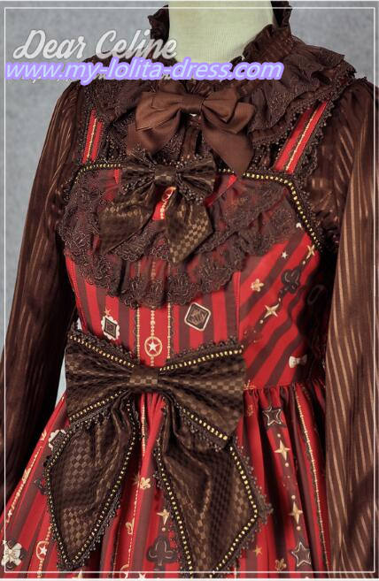 Valentine's Chocolate~ Sweet Lolita OP/JSK -Ready Made