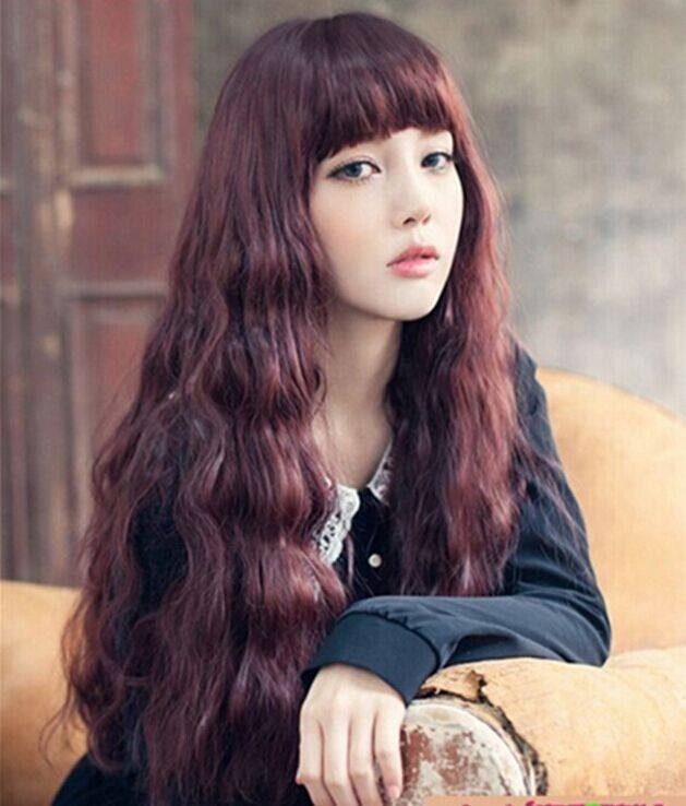 Sweet Brown Lolita Long Curls Wig