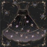 Tommy Bear ~Constellation & Celestial Globe~ Lolita Salopette -Ready Made