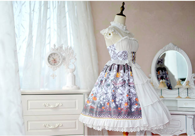 Halloween~ Halter Neckline Lolita JSK -out
