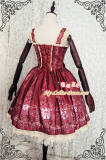 Strawberry Witch Aurora Sleeping Beauty Lolita Jumper Dress - out