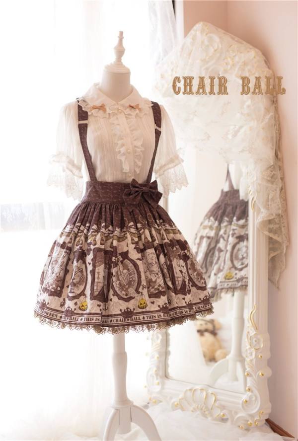 Chair Ball ~Halloween Party~ Lolita Salopette -out