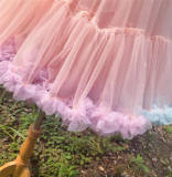 Rainbow Clouds ~ Super Puff Lolita Petticoat 50cm