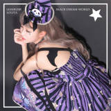 Le Miroir Lolita Black Dream World Skeleton Horse Lolita Jumper - Pre-order OUT