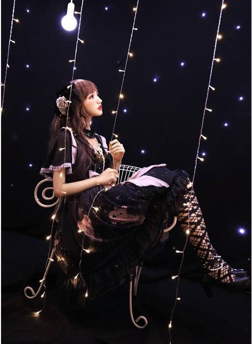 Grove Deer ~Stardust~ Lolita JSK + Capelet Set -Pre-order Closed