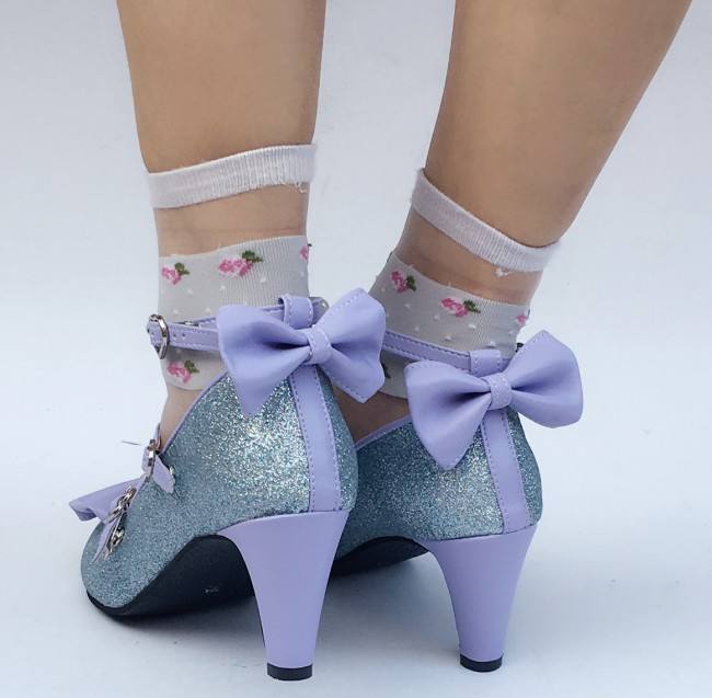 Antaina Tea Party Glitter Lolita Shoes