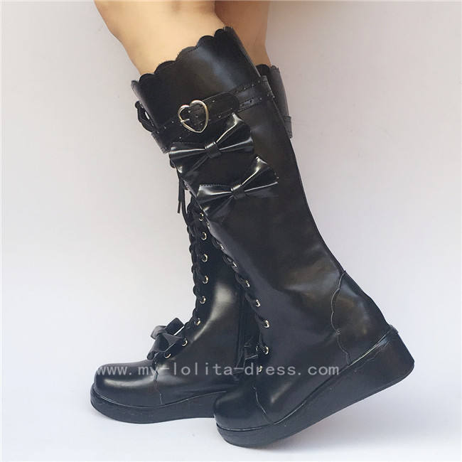Sweet White Lolita Winter Boots