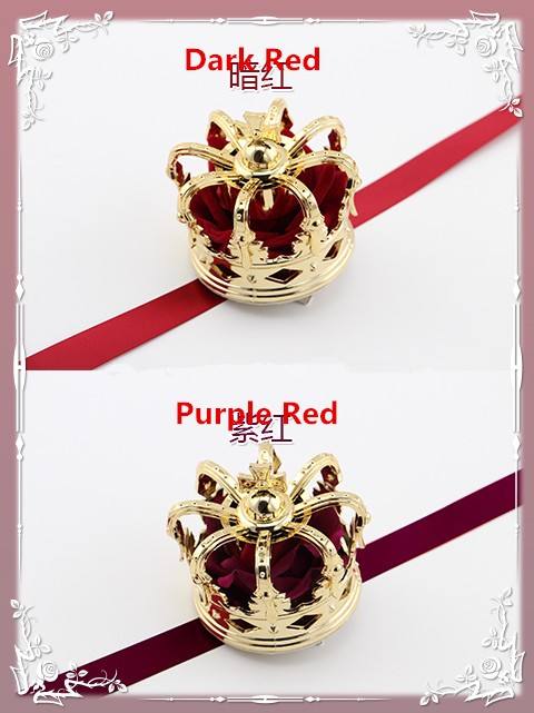 Sweet Dreamer Gold/Silver Rose Little Crown Lolita Headdress