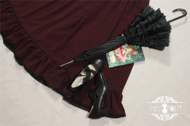 Alpine Maiden~ Vintage Lolita High Waist Skirt -Pre-order