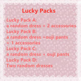 Infanta Spring Super Lucky Packs -Ready Made