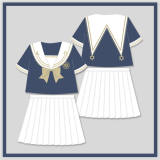 Tommy Bear ~ The Magic Circle ~ JK Uniform Top + Skirt Set -Pre-order