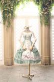 Miss Lolo~Vintage Lace Shirring Lolita Jumper -OUT