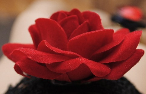 Buy Red Flower Bracelet Red Rose Bracelet Polymer Clay Bracelet Mother's  Day Gift Online in India - Etsy