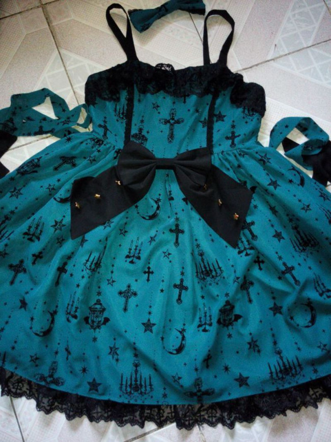 Angelic Pretty Replica ~Holy Lantern~ Lolita JSK $114.99- Lolita Dresses